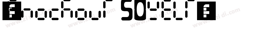 字体 Knockout 50Welt字体转换